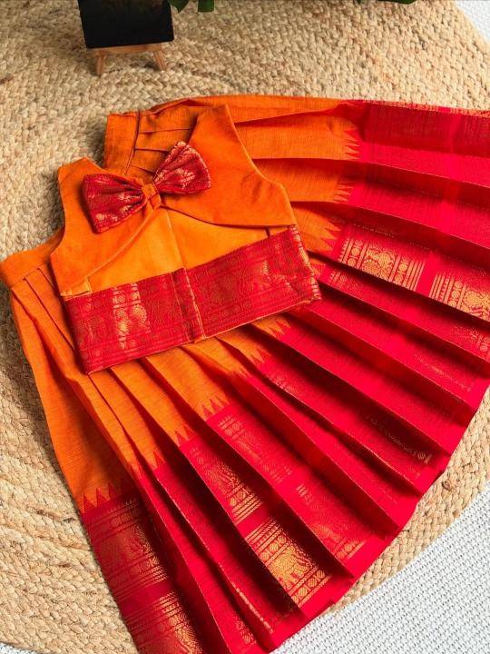 NEW LAUNCING KIDS LEHENGA CHOLI pure silk Children clothing manufacturers